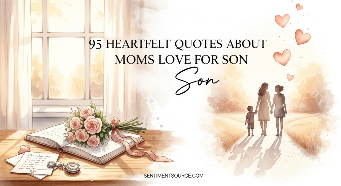 95 Heartfelt Quotes About Moms Love for Son
