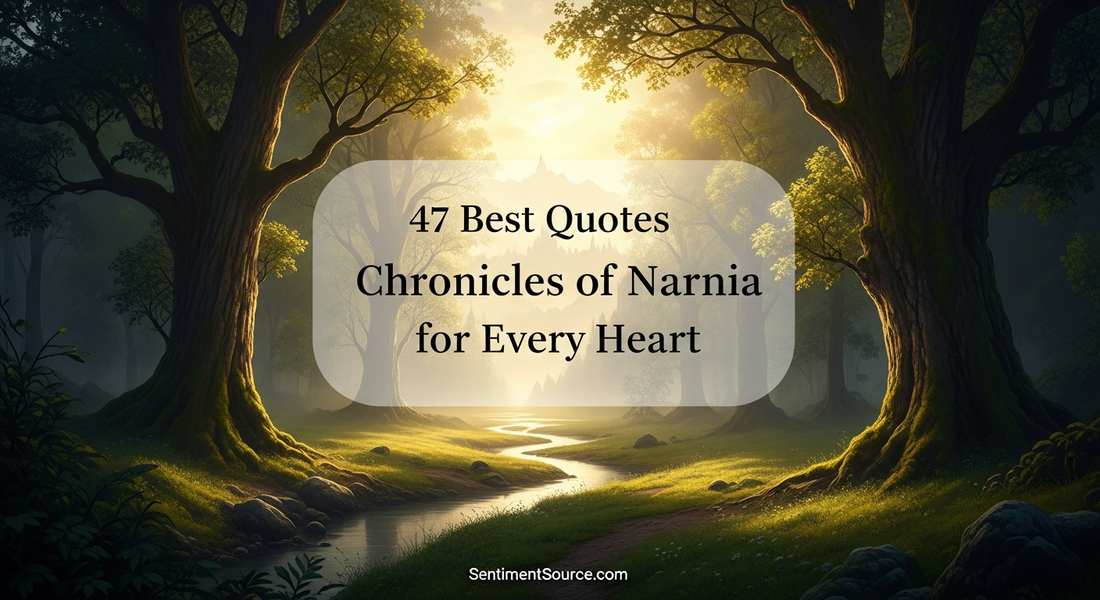 47 Best Quotes Chronicles of Narnia for Every Heart