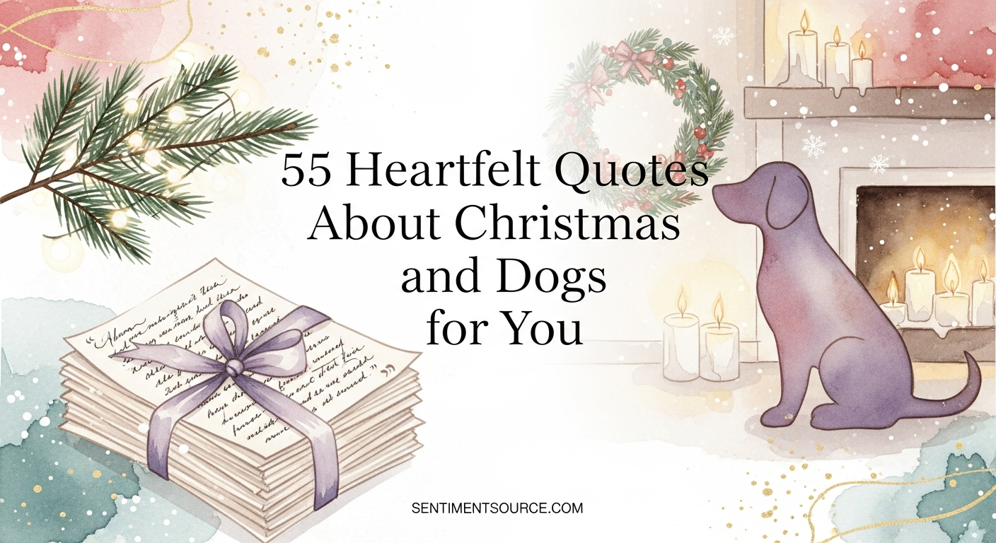 55 Heartfelt Quotes About Christmas and Dogs for You