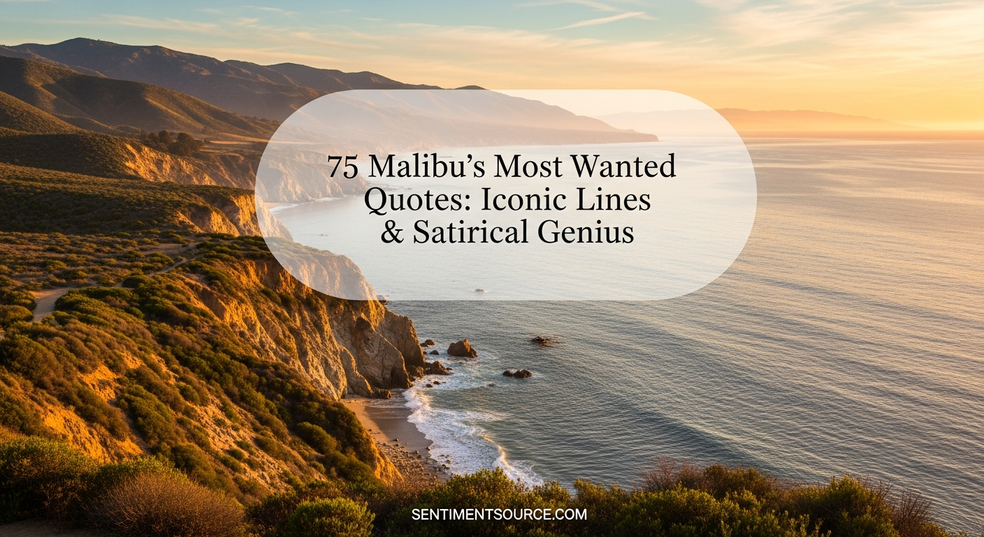 75 Malibu's Most Wanted Quotes: Iconic Lines & Satirical Genius