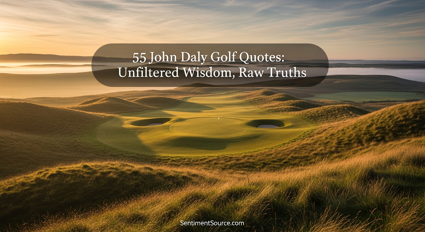 55 John Daly Golf Quotes: Unfiltered Wisdom, Raw Truths