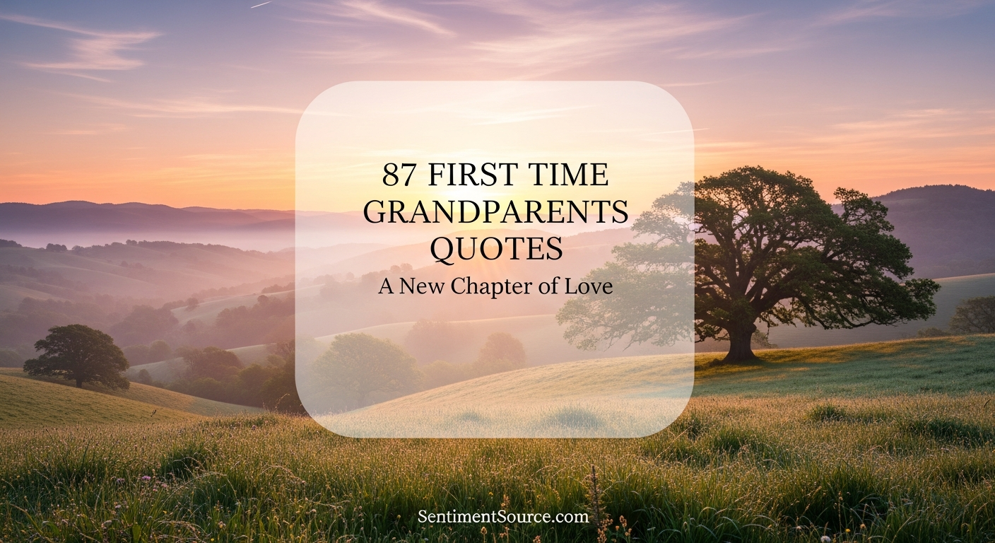 87 First Time Grandparents Quotes A New Chapter of Love