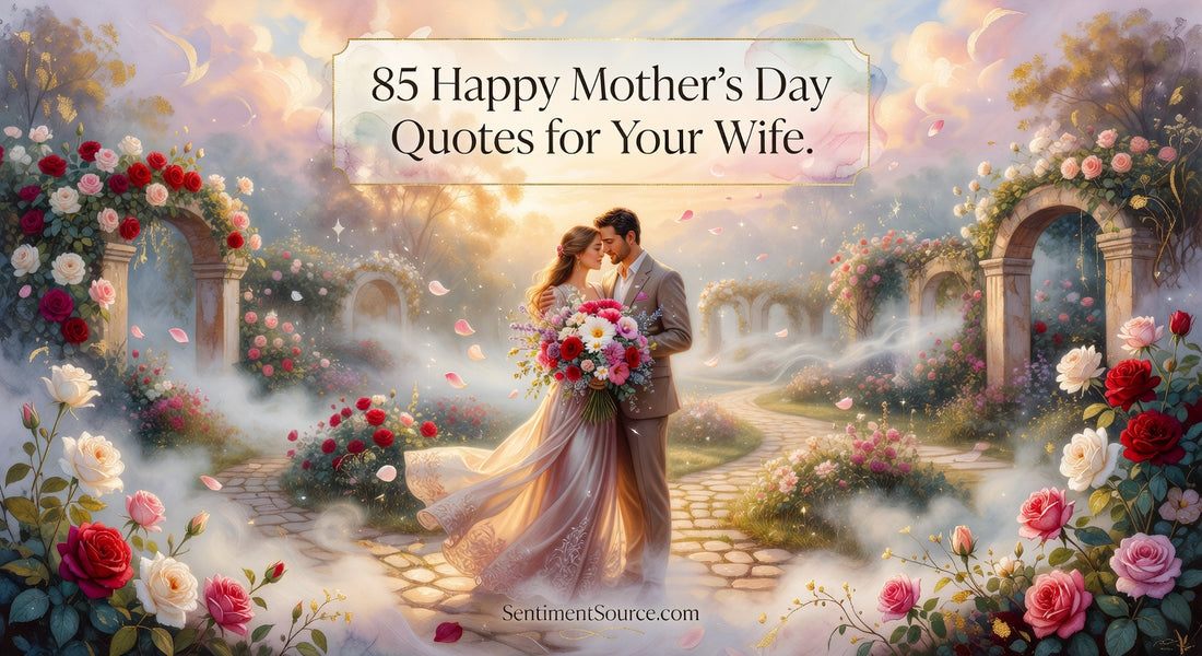 85 Happy Mother's Day Quotes for Your Wife