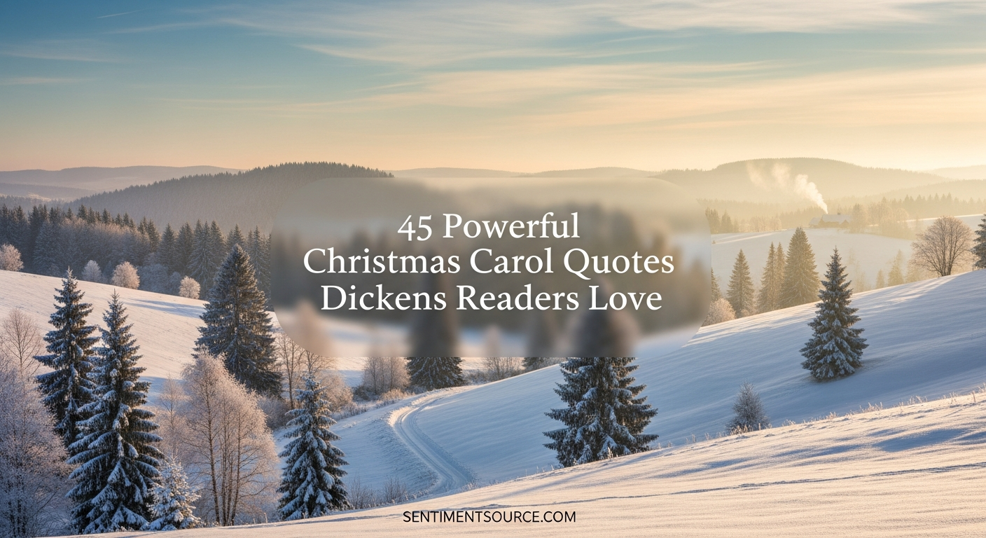 45 Powerful Christmas Carol Quotes Dickens Readers Love