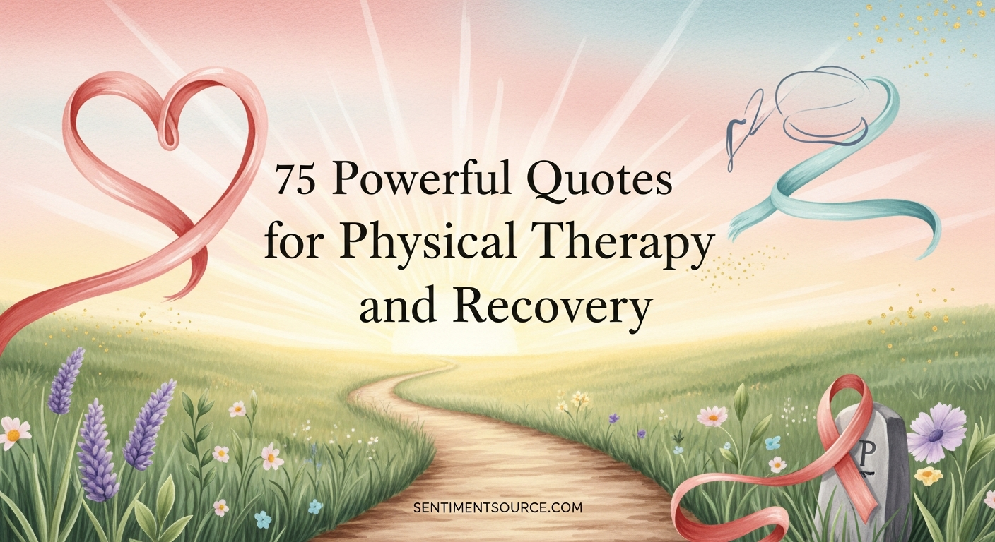 75 Powerful Quotes for Physical Therapy and Recovery