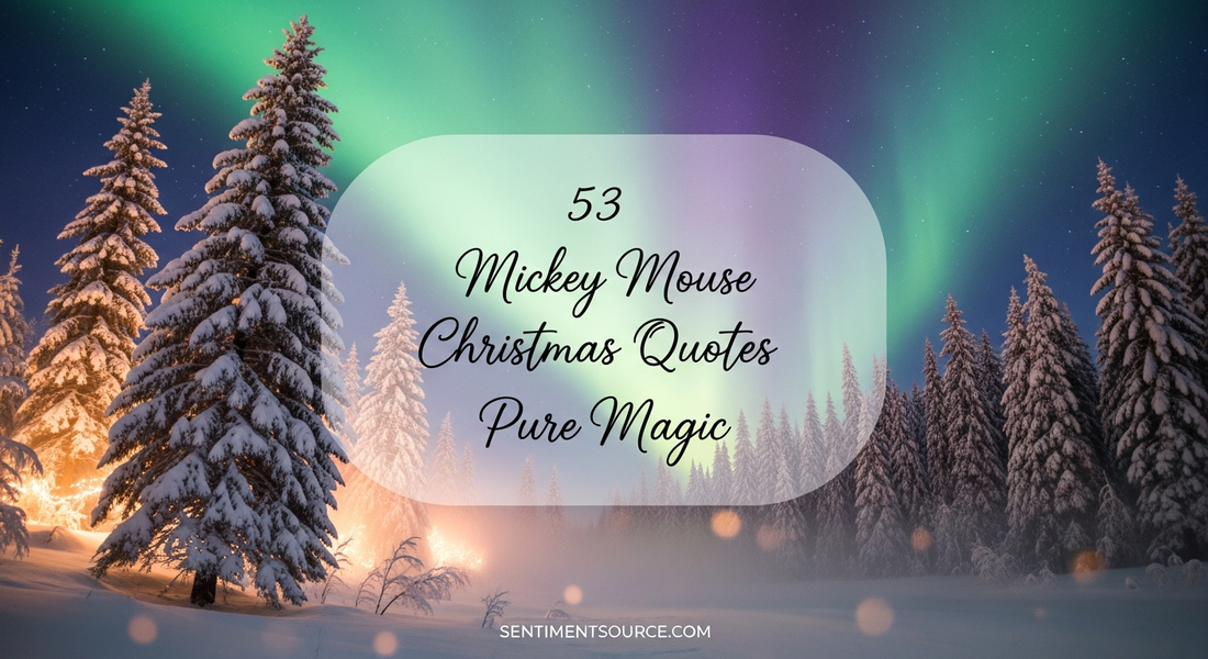 53 Mickey Mouse Christmas Quotes Pure Magic