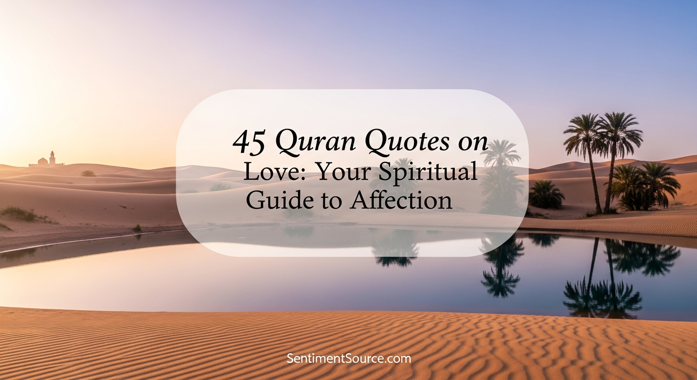 45 Quran Quotes on Love: Your Spiritual Guide to Affection