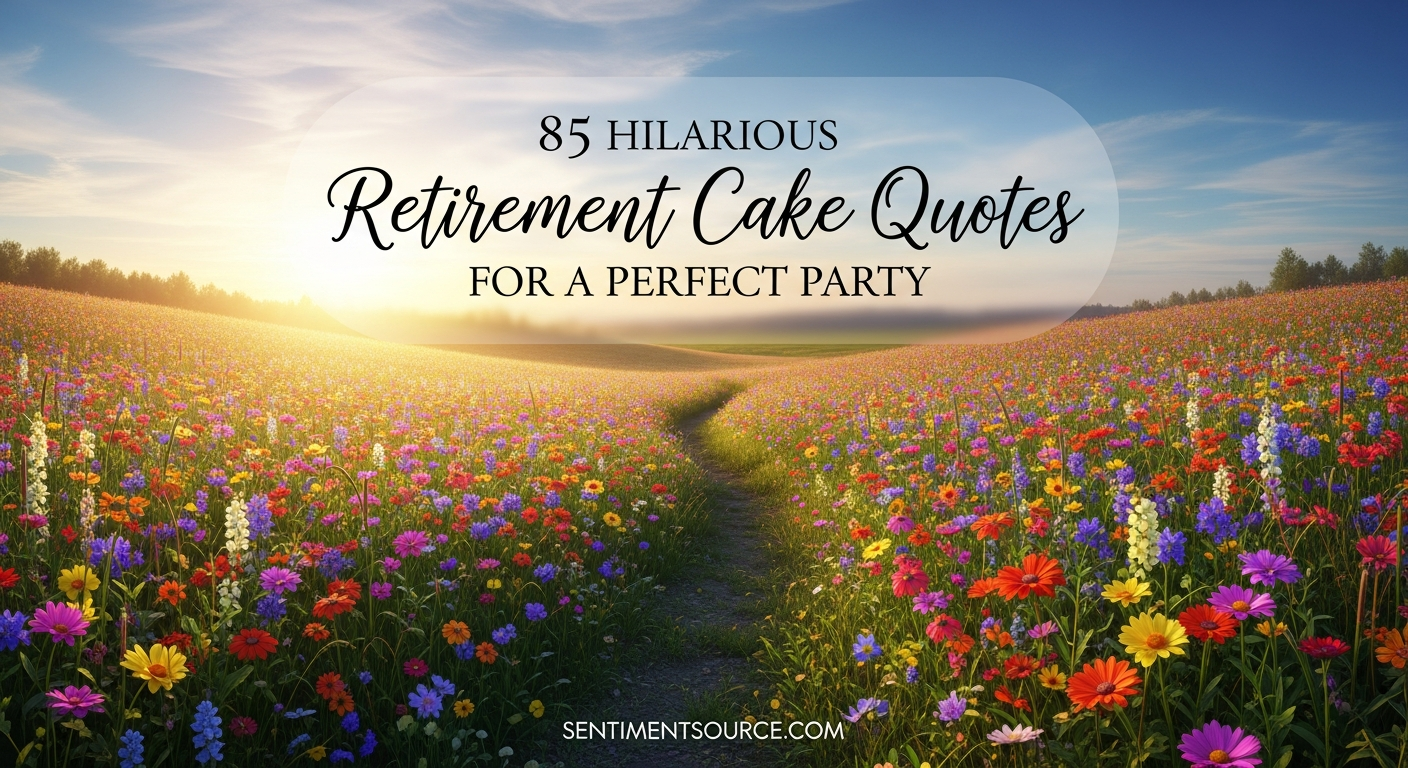 85 Hilarious Retirement Cake Quotes for a Perfect Party