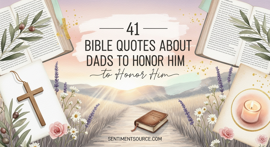 41 Bible Quotes About Dads to Honor Him