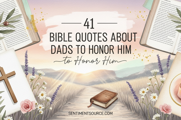 41 Bible Quotes About Dads to Honor Him