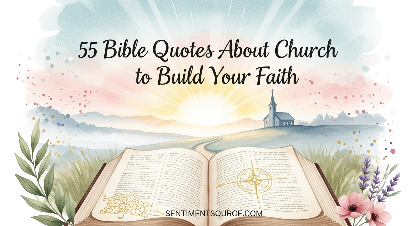 55 Bible Quotes About Church to Build Your Faith