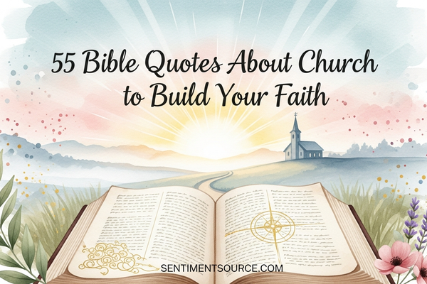 55 Bible Quotes About Church to Build Your Faith