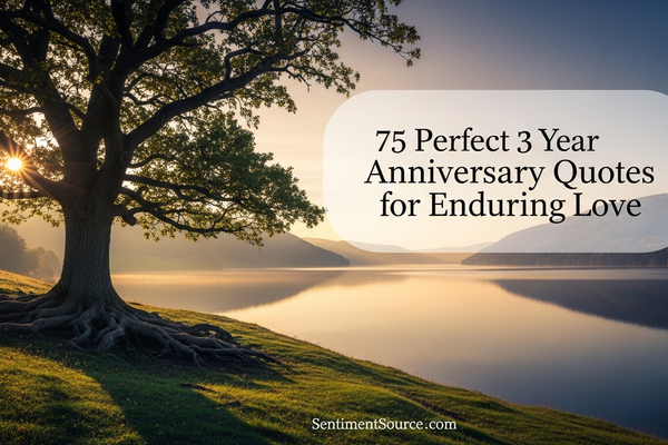 75 Perfect 3 Year Anniversary Quotes for Enduring Love