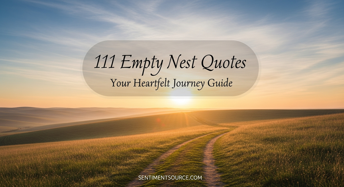 111 Empty Nest Quotes Your Heartfelt Journey Guide