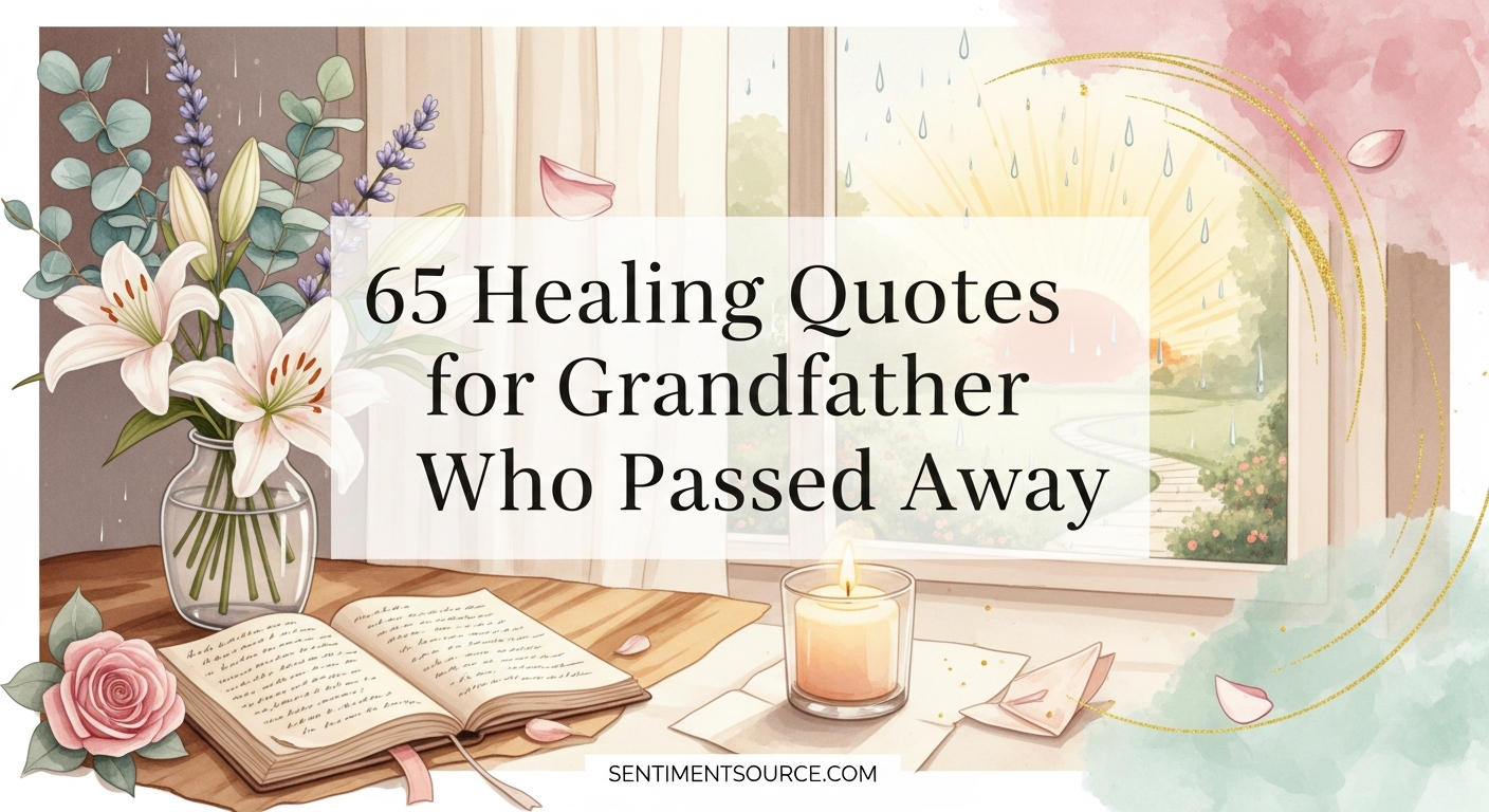 65 Healing Quotes for Grandfather Who Passed Away