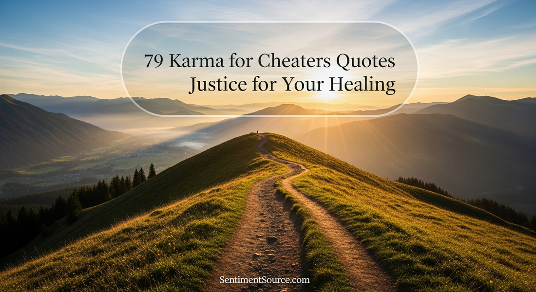 79 Karma for Cheaters Quotes Justice for Your Healing