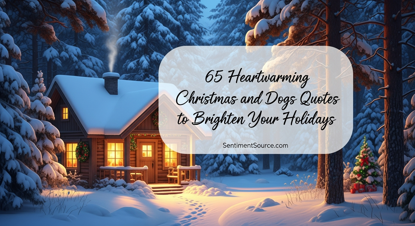 65 Heartwarming Christmas and Dogs Quotes to Brighten Your Holidays