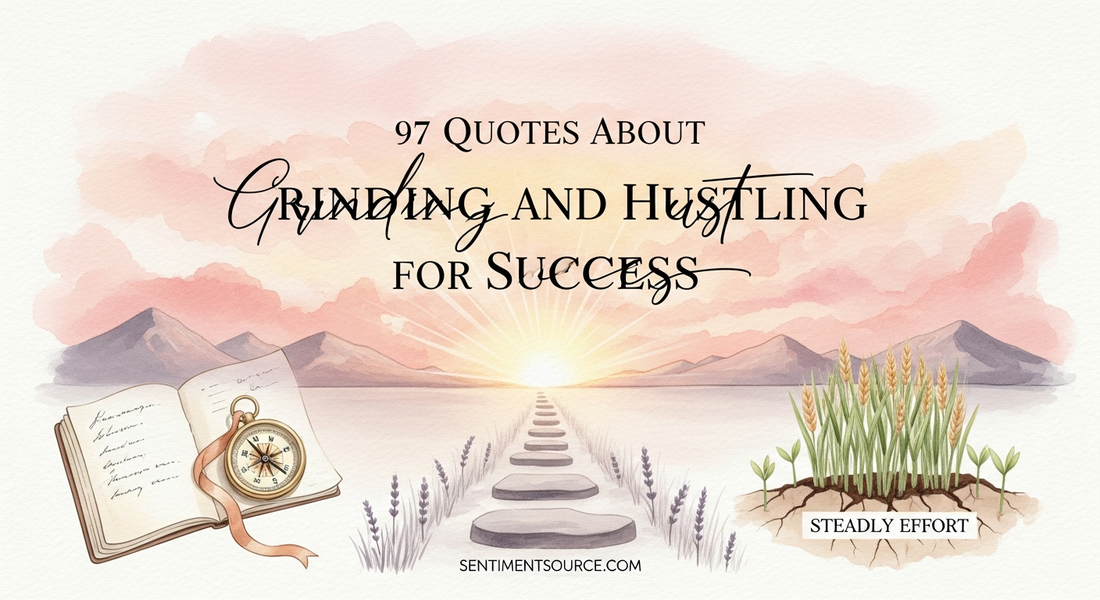 97 Quotes About Grinding and Hustling for Success