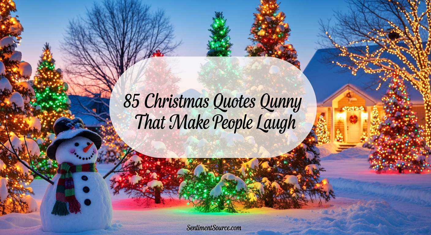 85 Christmas Day Quotes Funny That Make People Laugh