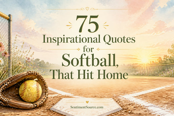 75 Inspirational Quotes for Softball That Hit Home