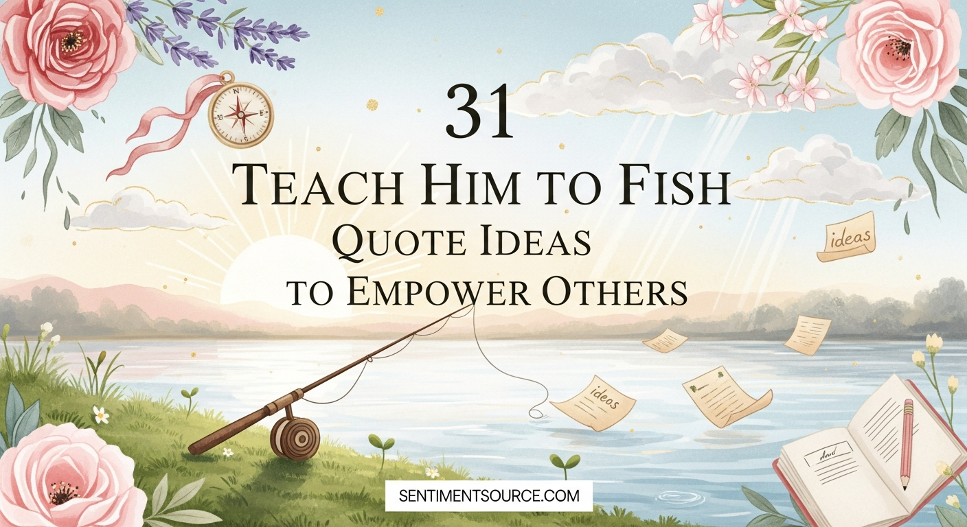 31 Teach Him to Fish Quote Ideas to Empower Others