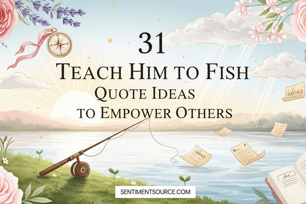 31 Teach Him to Fish Quote Ideas to Empower Others