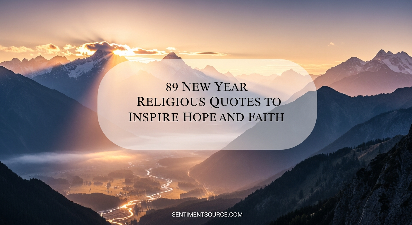 89 New Year Religious Quotes to Inspire Hope and Faith