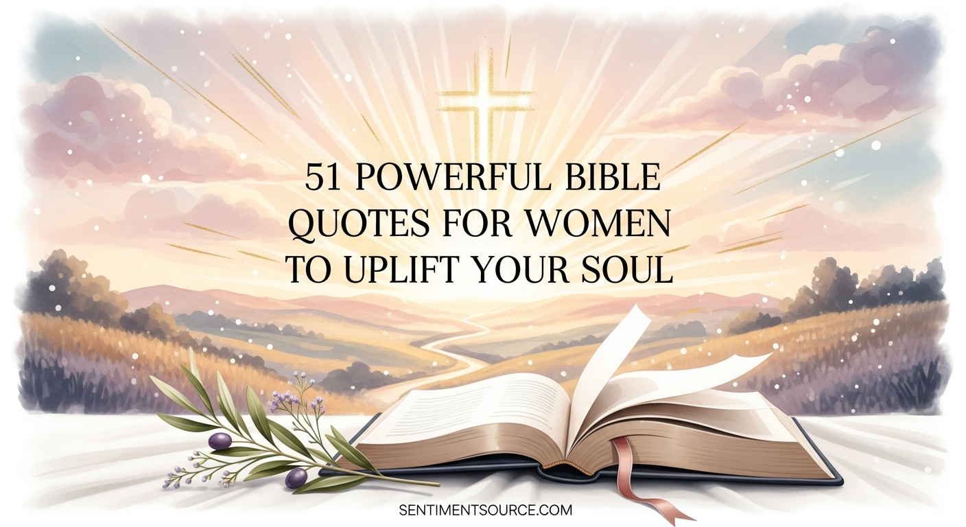 51 Powerful Bible Quotes for Women to Uplift Your Soul