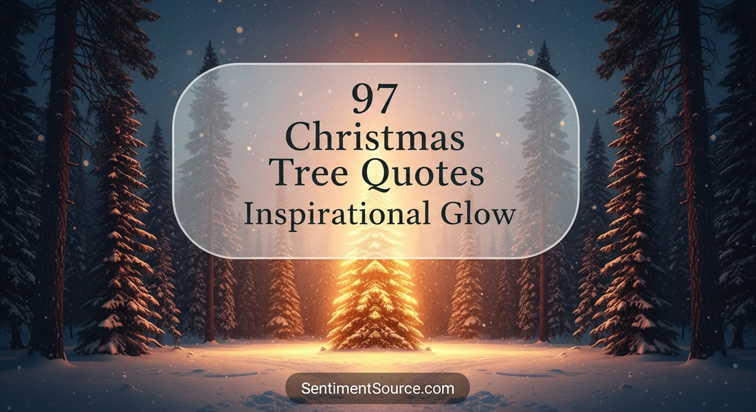 97 Christmas Tree Quotes Inspirational Glow