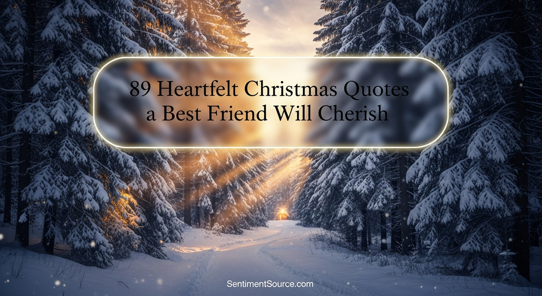 89 Heartfelt Christmas Quotes Best Friend Will Cherish
