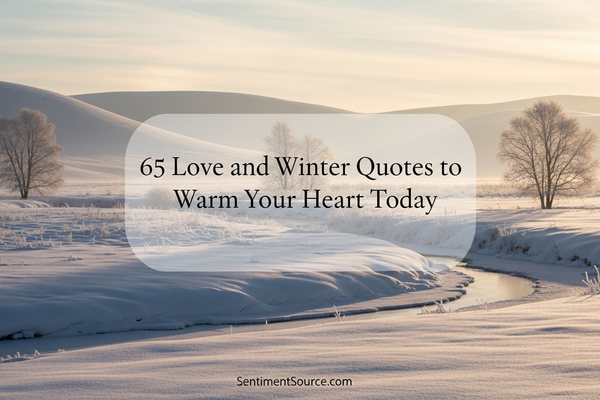 65 Love and Winter Quotes to Warm Your Heart Today