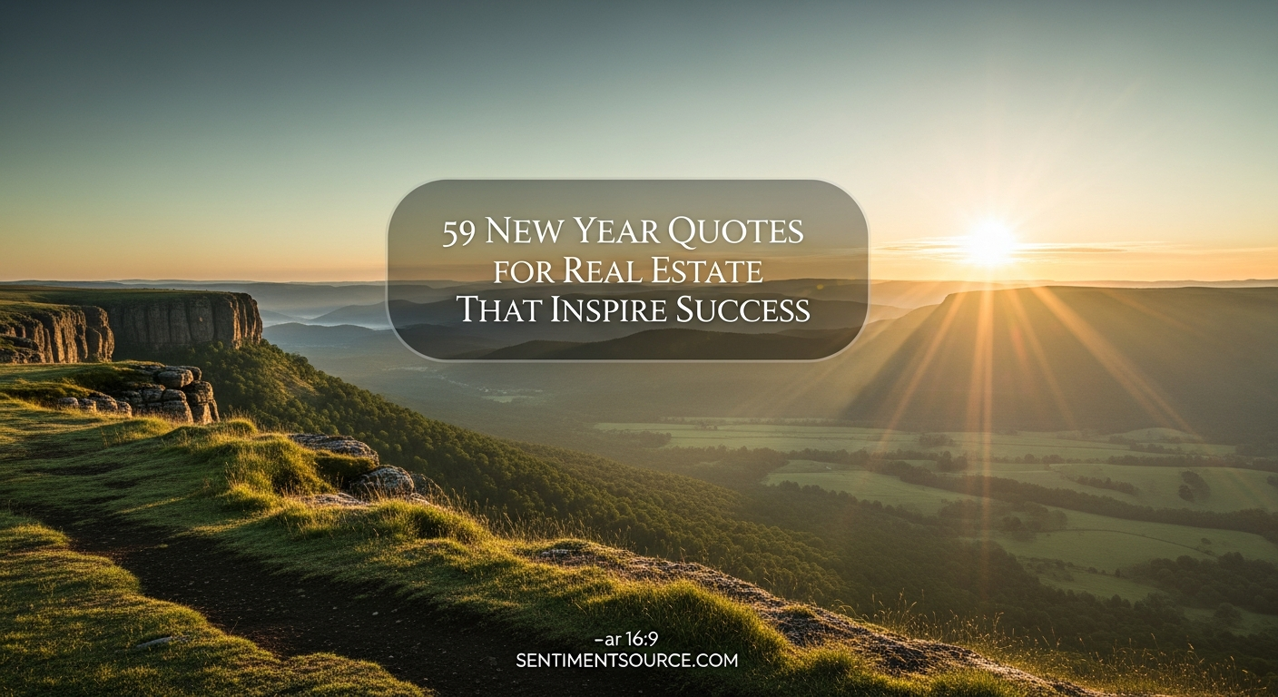 59 New Year Quotes for Real Estate That Inspire Success